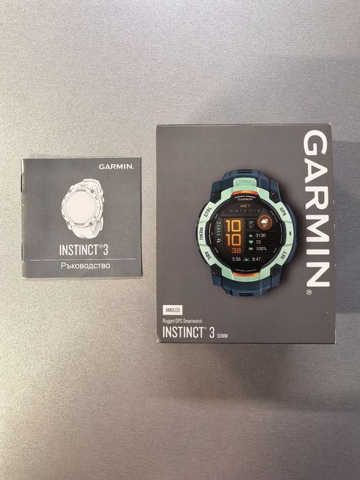 Часовник Garmin Instinct 3 Amoled 50 mm