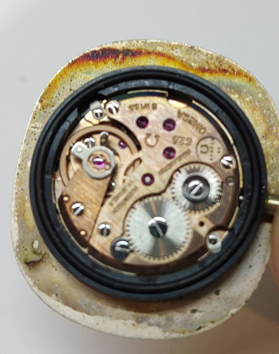 Ceas Omega de Ville mecanic