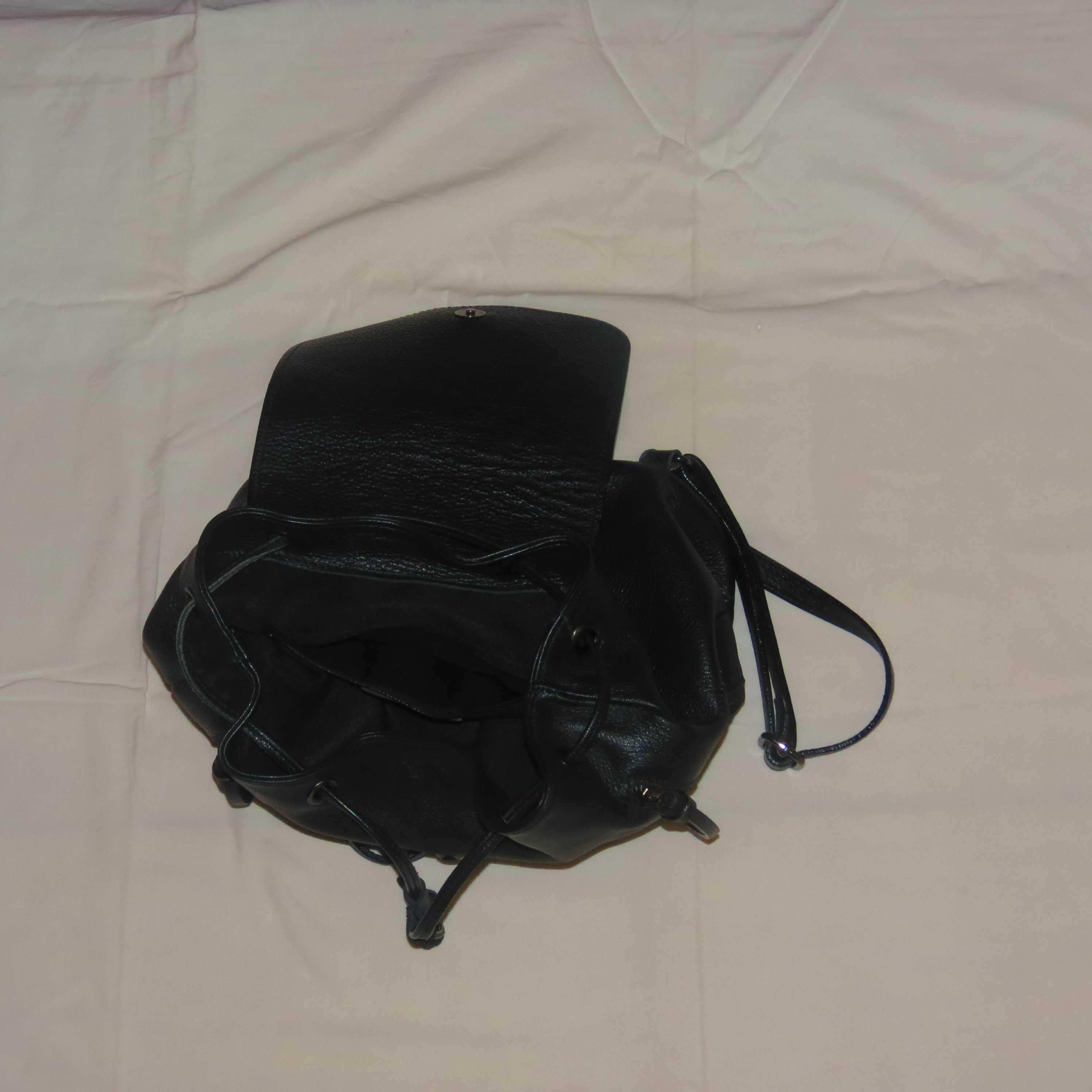 ghiozdan de firma, din piele, original