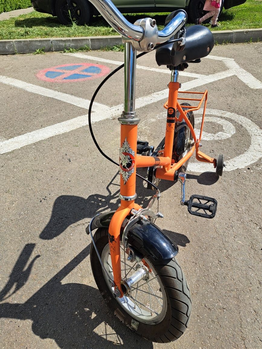 Bicicleta pegas ,portocalie