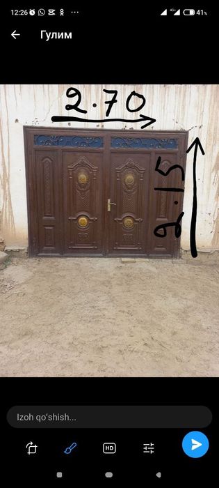 Darvoza yangi pulni kelishamiz