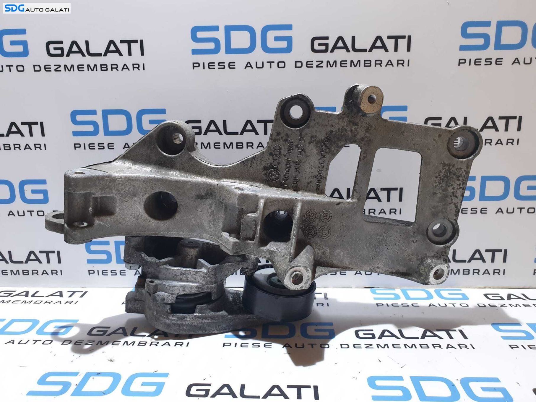 Suport Alternator Accesorii Motor cu Rola Intizatoare Curea Seat Altea 2.0 BLR BLY BVY BVZ BWA 2004 - 2015 Cod 06F903143E [B0017]