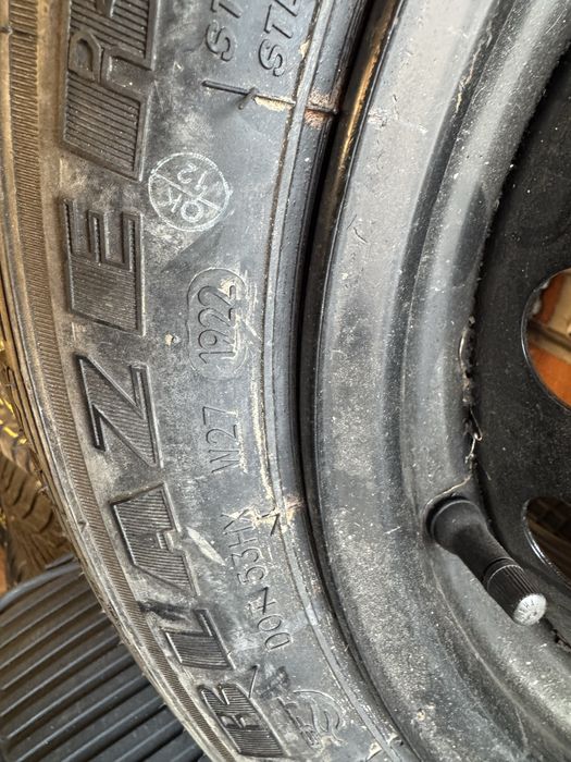 Roata de rezerva noua 165 / 65 / 15 - Dacia / Renault 4x100