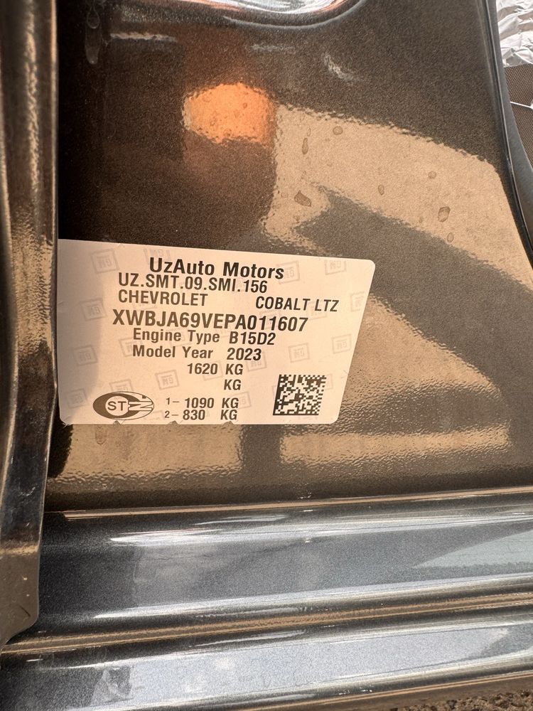 Chevrolet Cobalt 2022-23 holati ideal 25000 yurgan