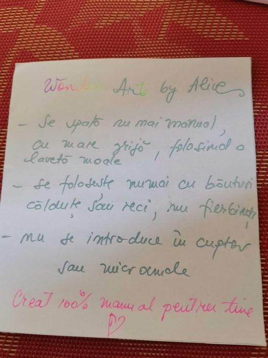 Vând cană nouă personalizata 3D