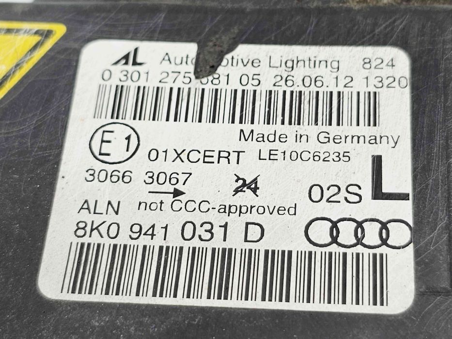 Far stanga Audi A4 (8K2, B8.5) Facelift [Fabr 2008-2015] 8K0941031D