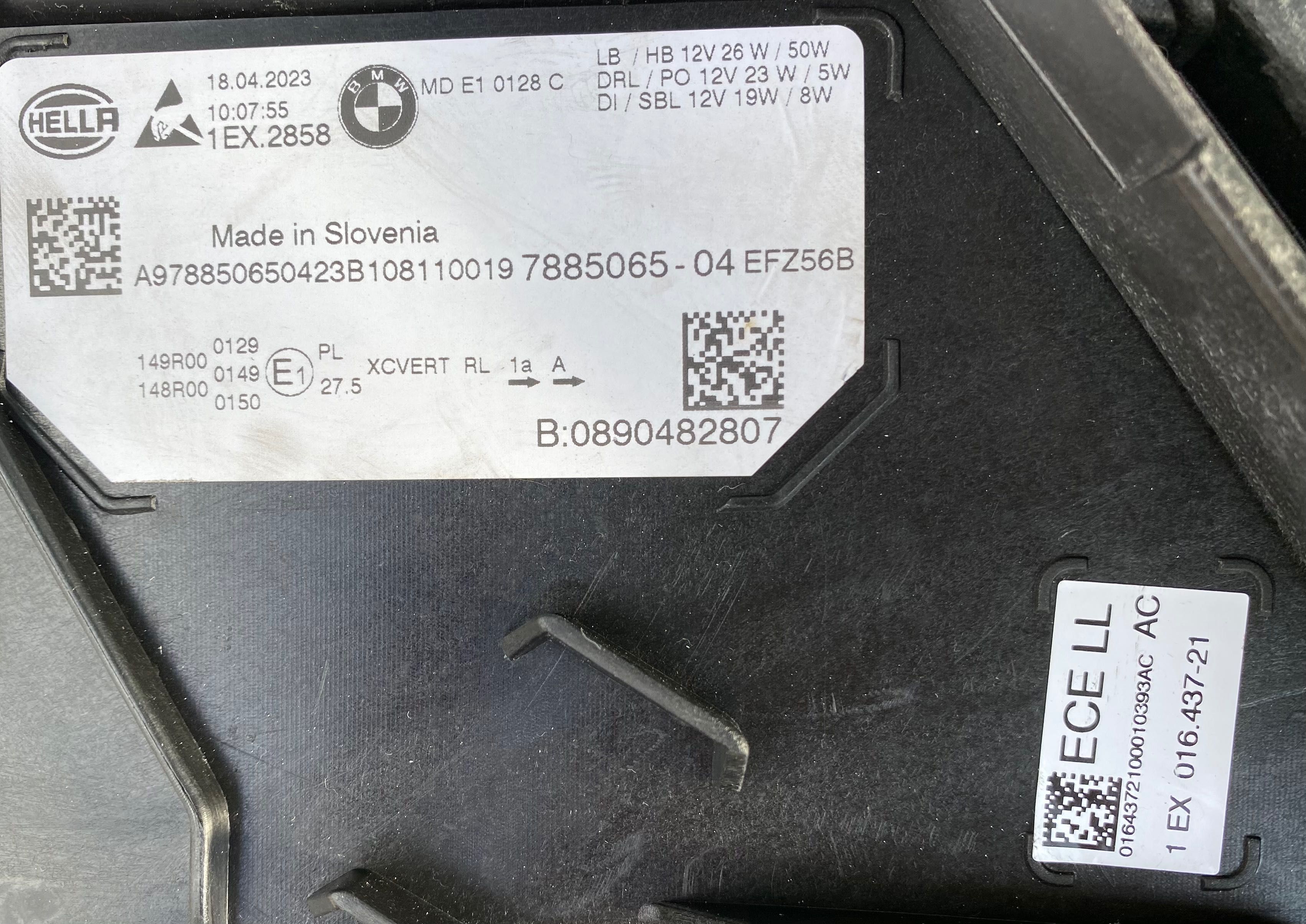 Фар far ляв фарове SHADOW LINE за Бмв Г20 Г21 фейс Bmw 3 G20 G21 LCI
