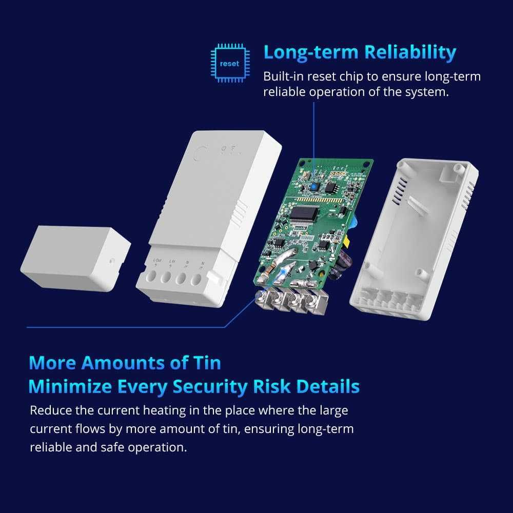 SONOFF POW R3 Origin 16A Прекъсвач–измерване на консумираната енергия