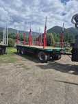 Remorca Schwarzmuller Forestier transport Busteni