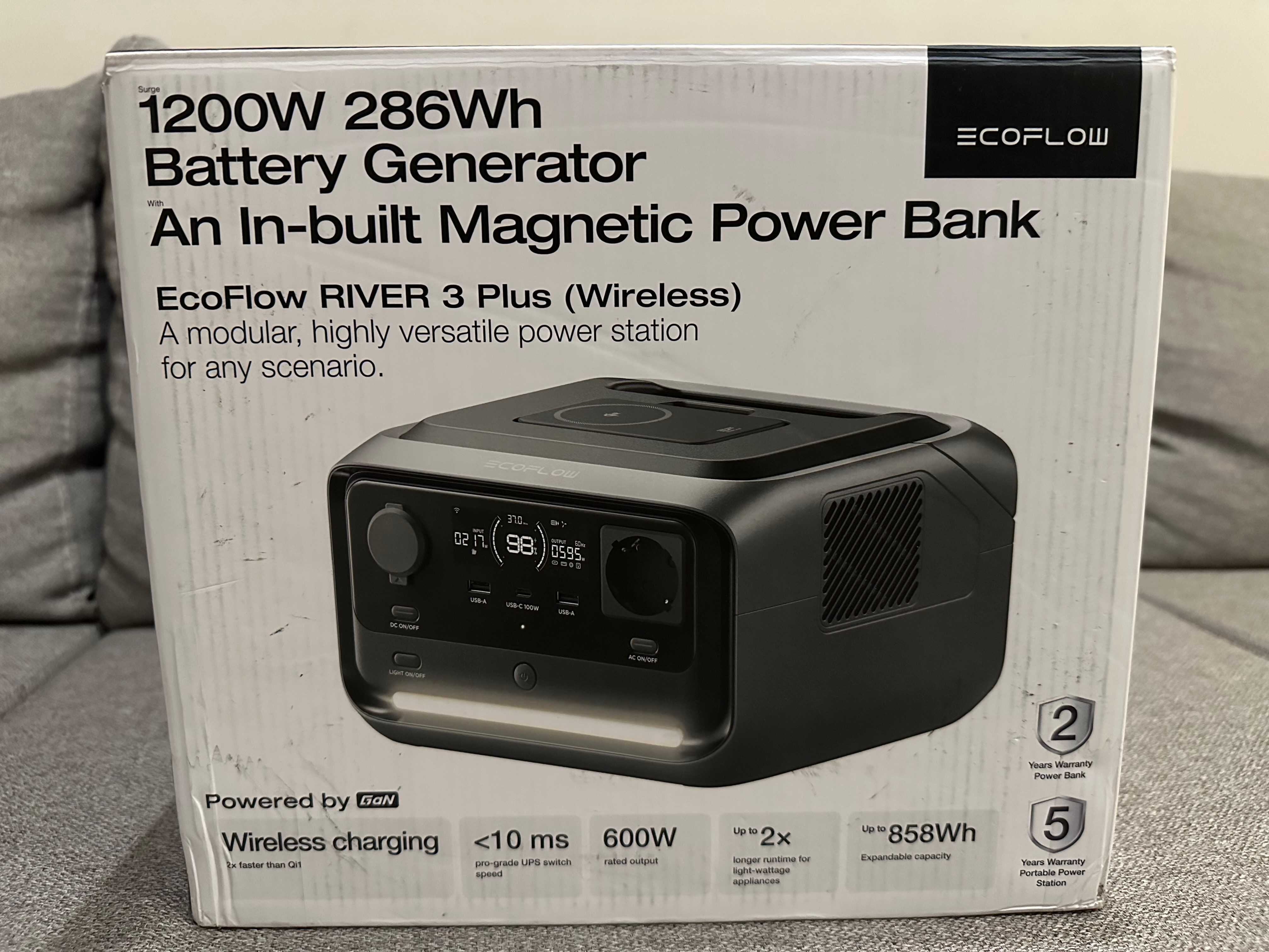 EcoFlow RIVER 3 Plus (Wireless)