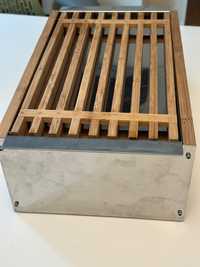 кутия за хляб на WMF от бамбук и инокс