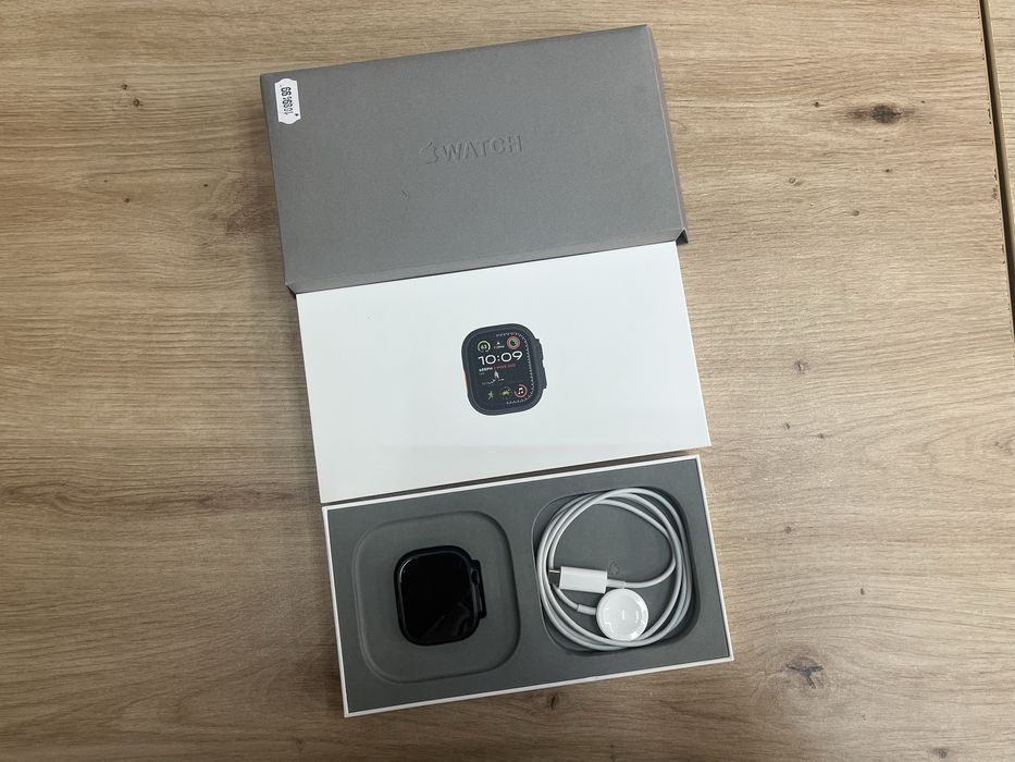 Apple Watch Ultra 2 49mm Black Перфектен Гаранция 100% бат.