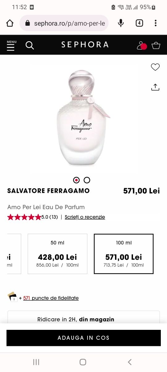 Set cadou Salvatore Ferragamo, Amo Ferragamo, Femei: Apa de Parfum, 10
