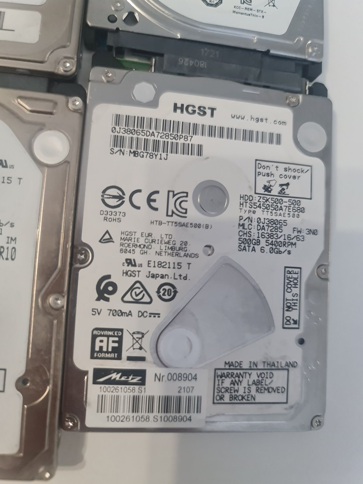 Hard disk uri laptop  si pc  500gb