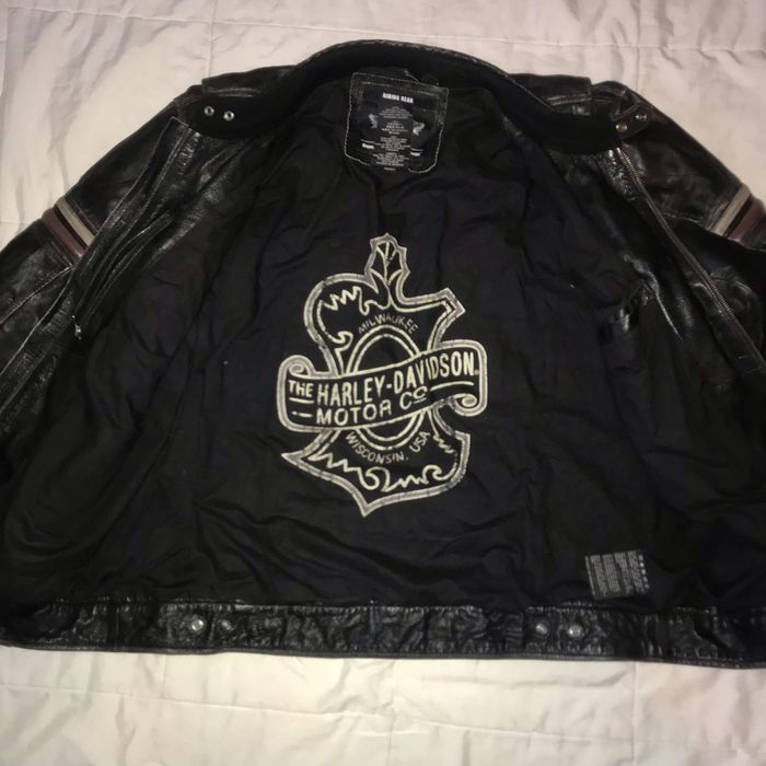 Harley Davidson geaca piele vintage, marime Xl