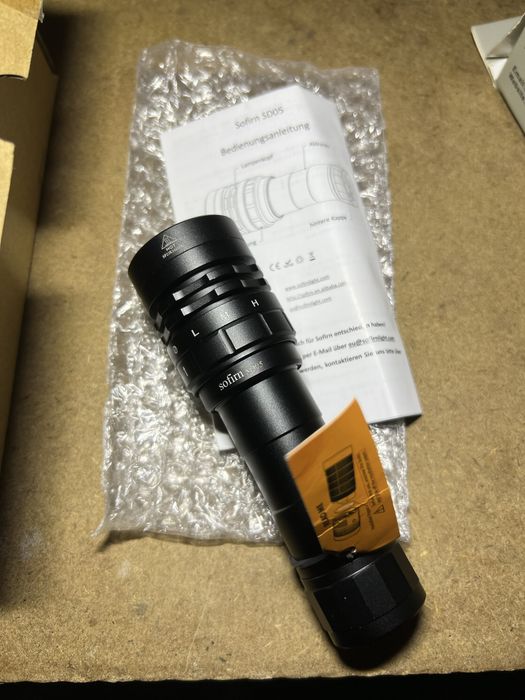 Фенер LED SOFIRN SD05 3000lm за гмуркане