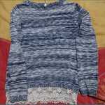 Pulover trendy cu broderie