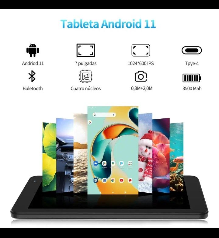 Tableta Pc 32 gb android 11 Quad core ips display 7 inch noua sigilata