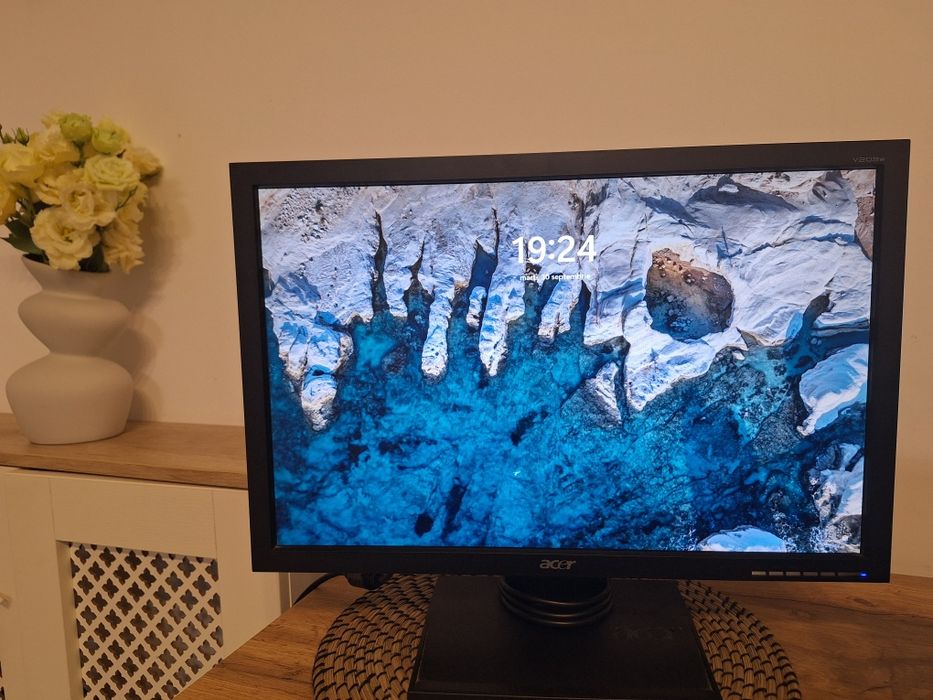 Monitor Acer V203W, Wide, negru, 20"