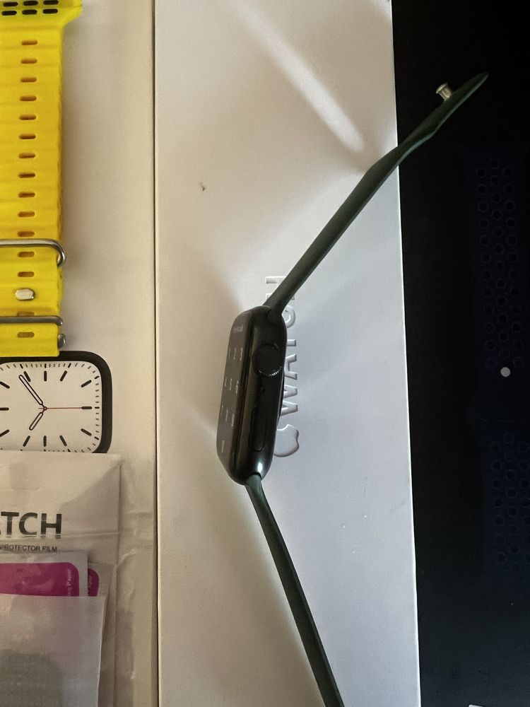 Apple watch 7 series green 94% батерия не различим от нов