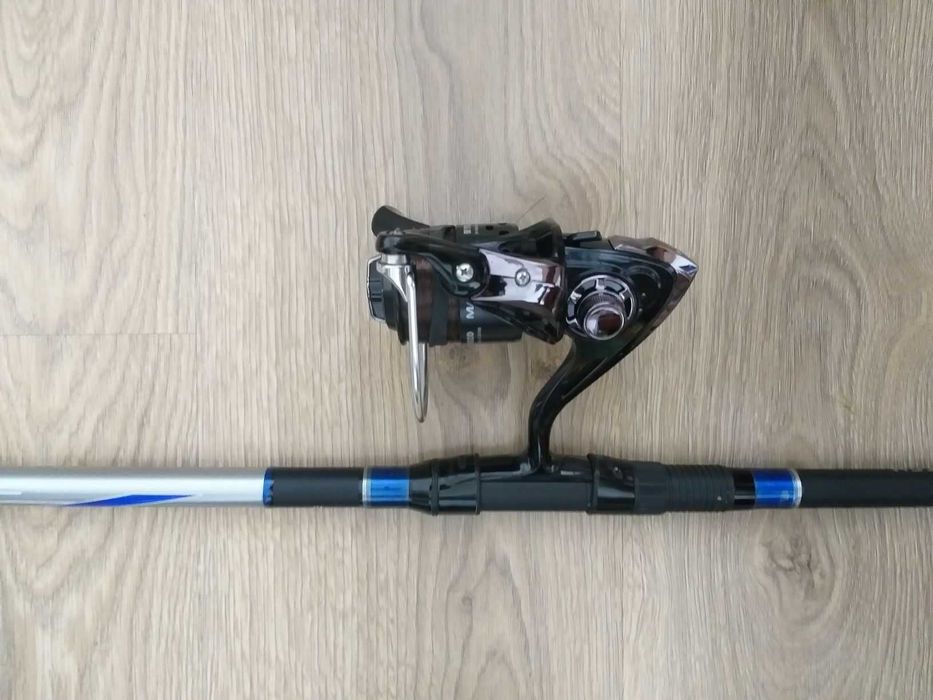 Lanseta Colmic Polar Match 4,20m ; Mulineta Trabucco ; Husa Cormoran