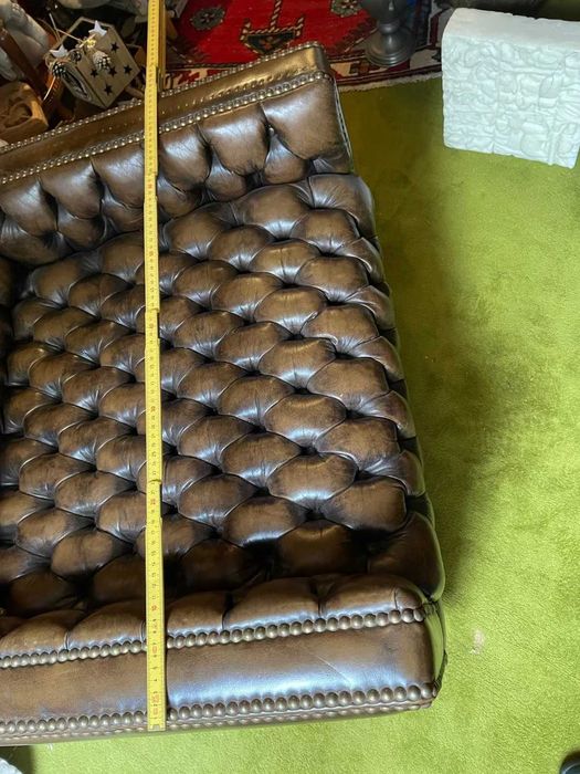 Уникални честърфийлд кресла ръчна изработка ест кожа фотьойли chester