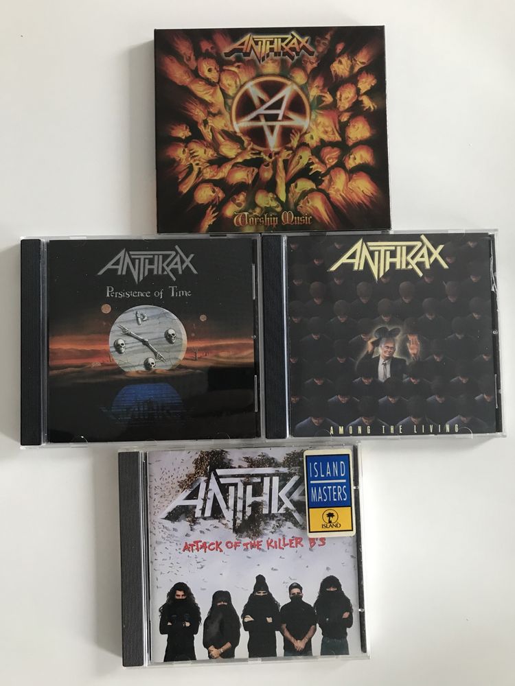 Vand cd-uri audio originale, Anthrax