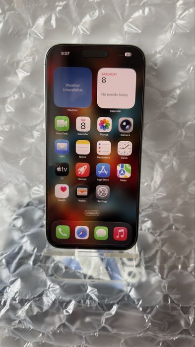 iPhone 16 Pro Max, Natural Titanium, 512 GB - Перфектен