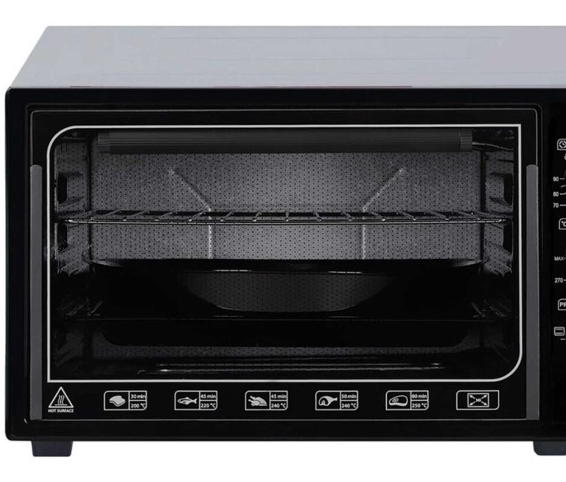 Мини-печь VESTA 3622 E черн/сер