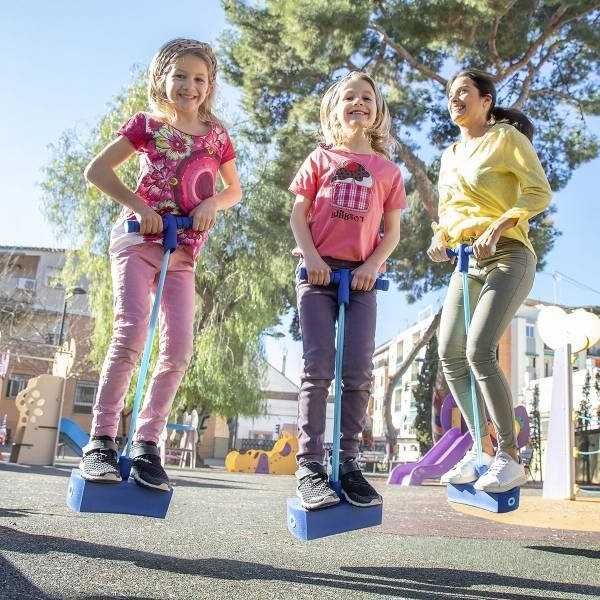 Jucarie Elastica din Spuma si Cauciuc Pogo Stick +3 ani 55x24x11 cm