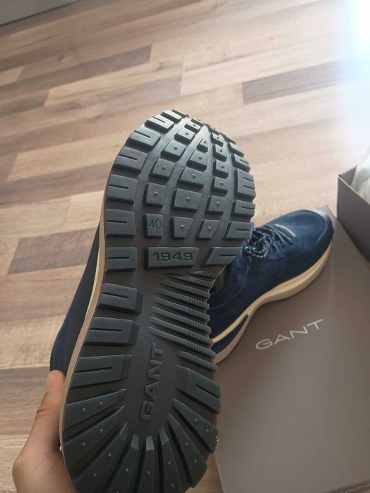 Ghete bărbați Gant piele întoarsă, originali 100%
