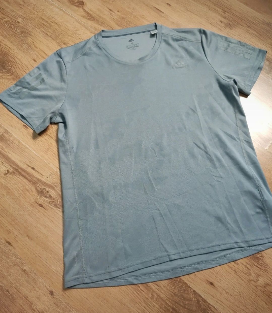 Tricou Adidas Running gri camuflaj mărimea M