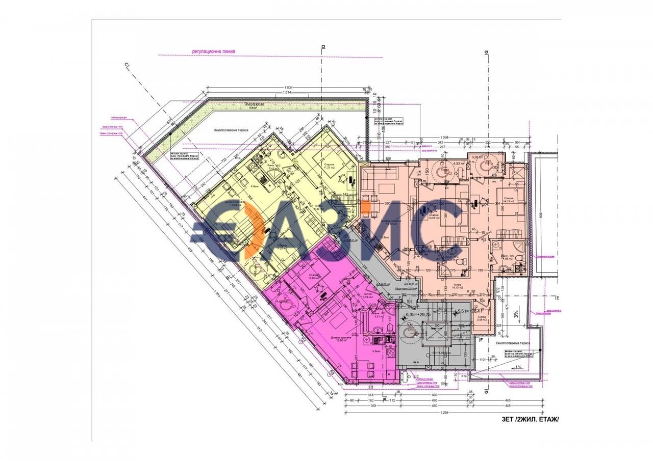 Продава се Тристаен апартамент в Бургас, Център - 114 кв.м за 1856 €/кв.м - Снимка #9