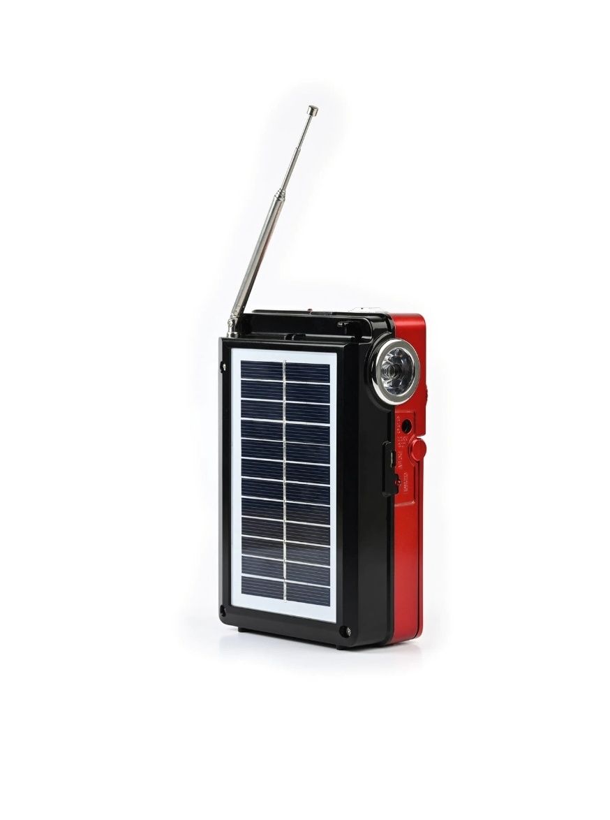 Radio Portabil cu Încărcare Solară, Lanterna Acumulator, AM, FM, SW
