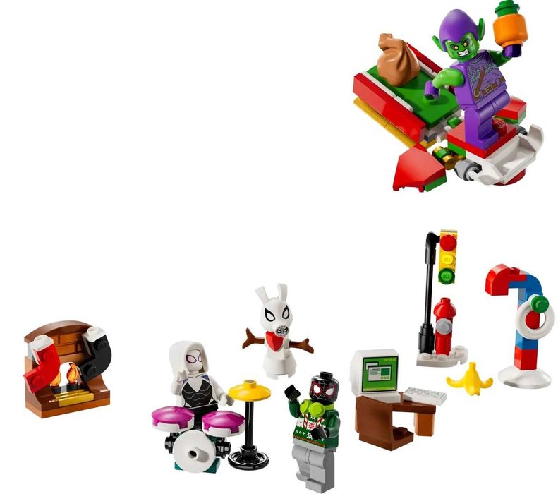 НОВ Адвент календар LEGO Marvel Super Heroes 76293 - Спайдърмен 2024