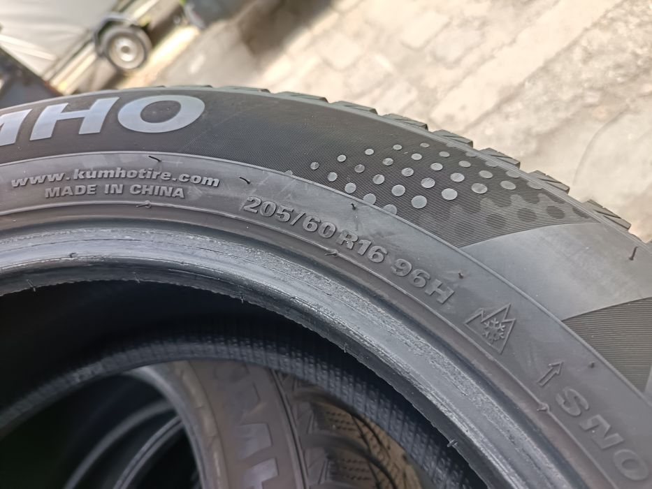 Anvelope MS iarna 205 60 16 kumho 2019. 6.5mm