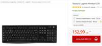 Tastatura Logitech K270, Wireless, Negru, noua, cu Garantie