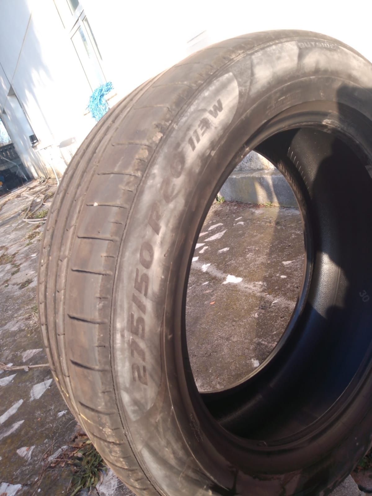 Vând cauciucuri  Pirelli 275 50 R20 113W