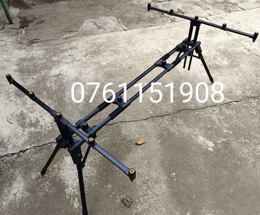 Suport -Rod pod Katiusha - Rodpod  4 sau 5 posturi pentru  4 lansete d