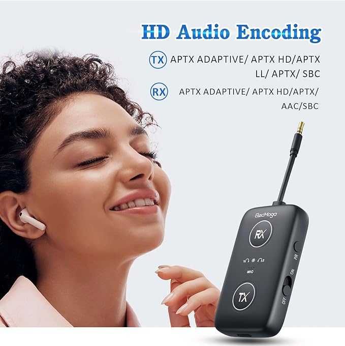 Универсальный Bluetooth приёмник передатчик 2в1; трансмиттер ресивер