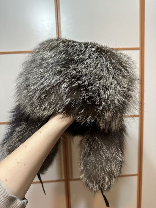Продам шапку ушанку чернобурка