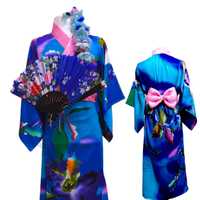 Kimono costum fantezie carnaval halloween spectacol