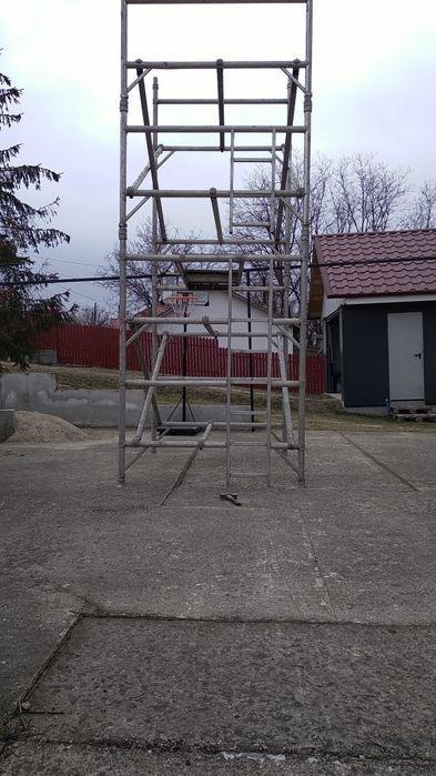 Schelă aluminiu 4 metri înălțime