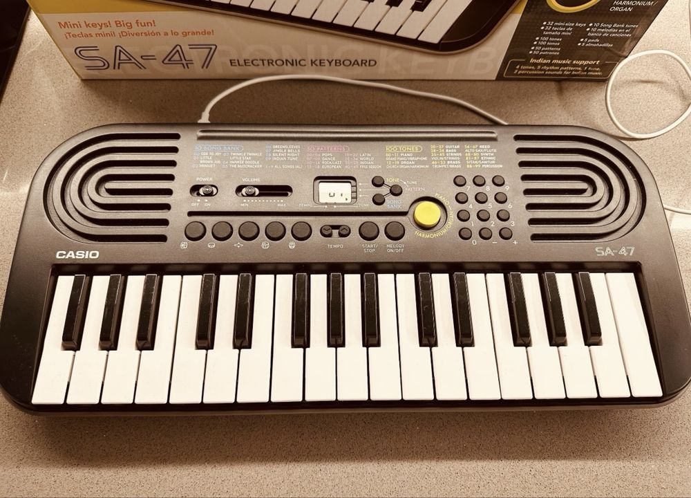 Orga Electronica pt Copii CASIO SA-47 (Pret Emag 537lei)