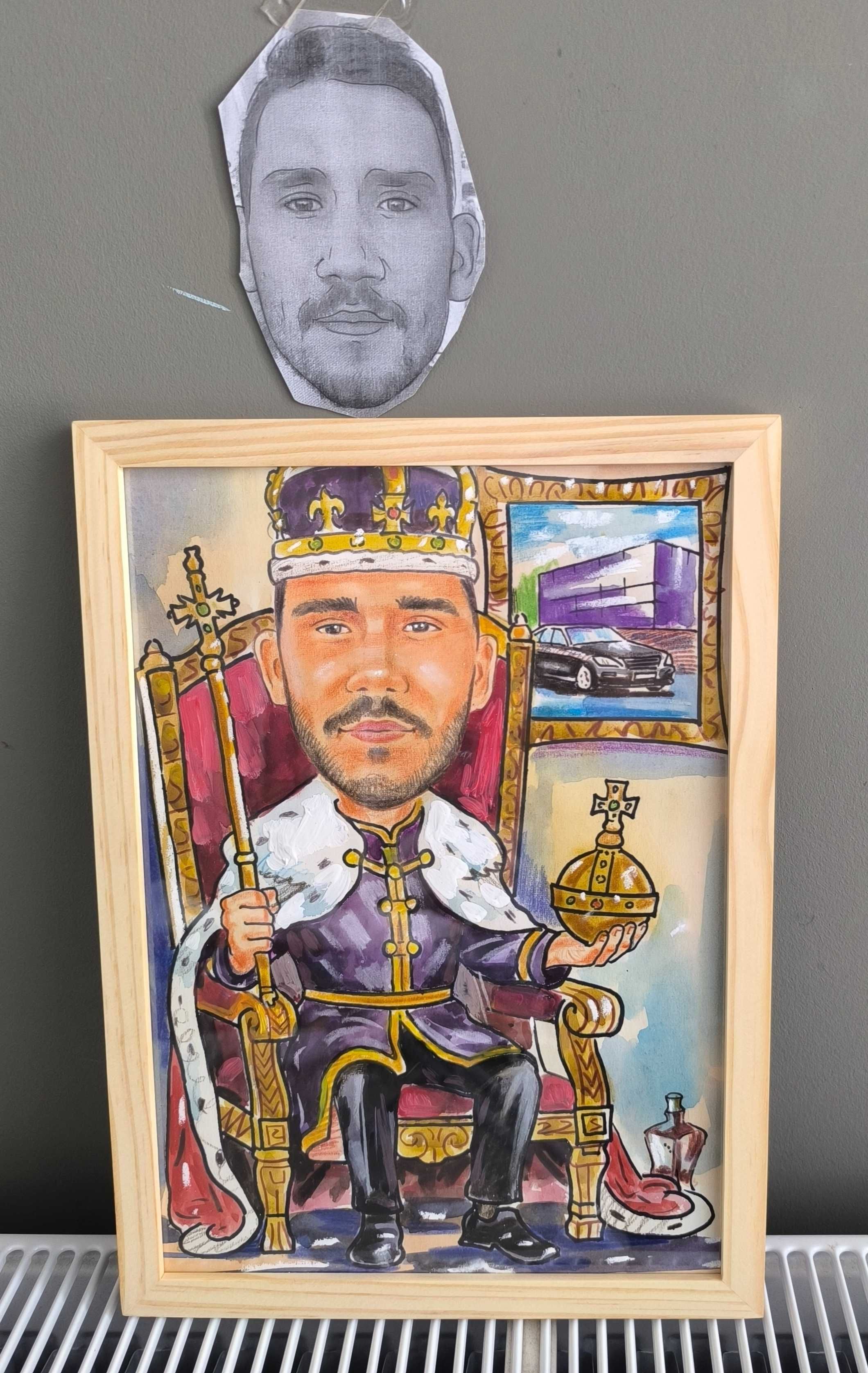 Portrete și caricaturi manuale la comanda