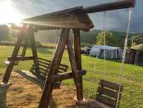 Leagăn gradina rustic