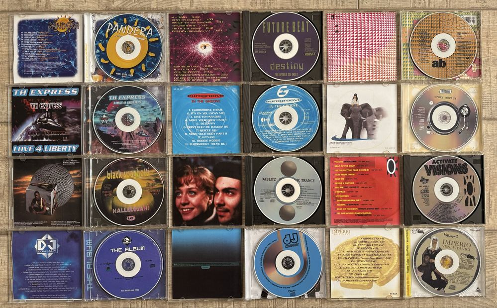 Cd-uri muzica Eurodance anii 90