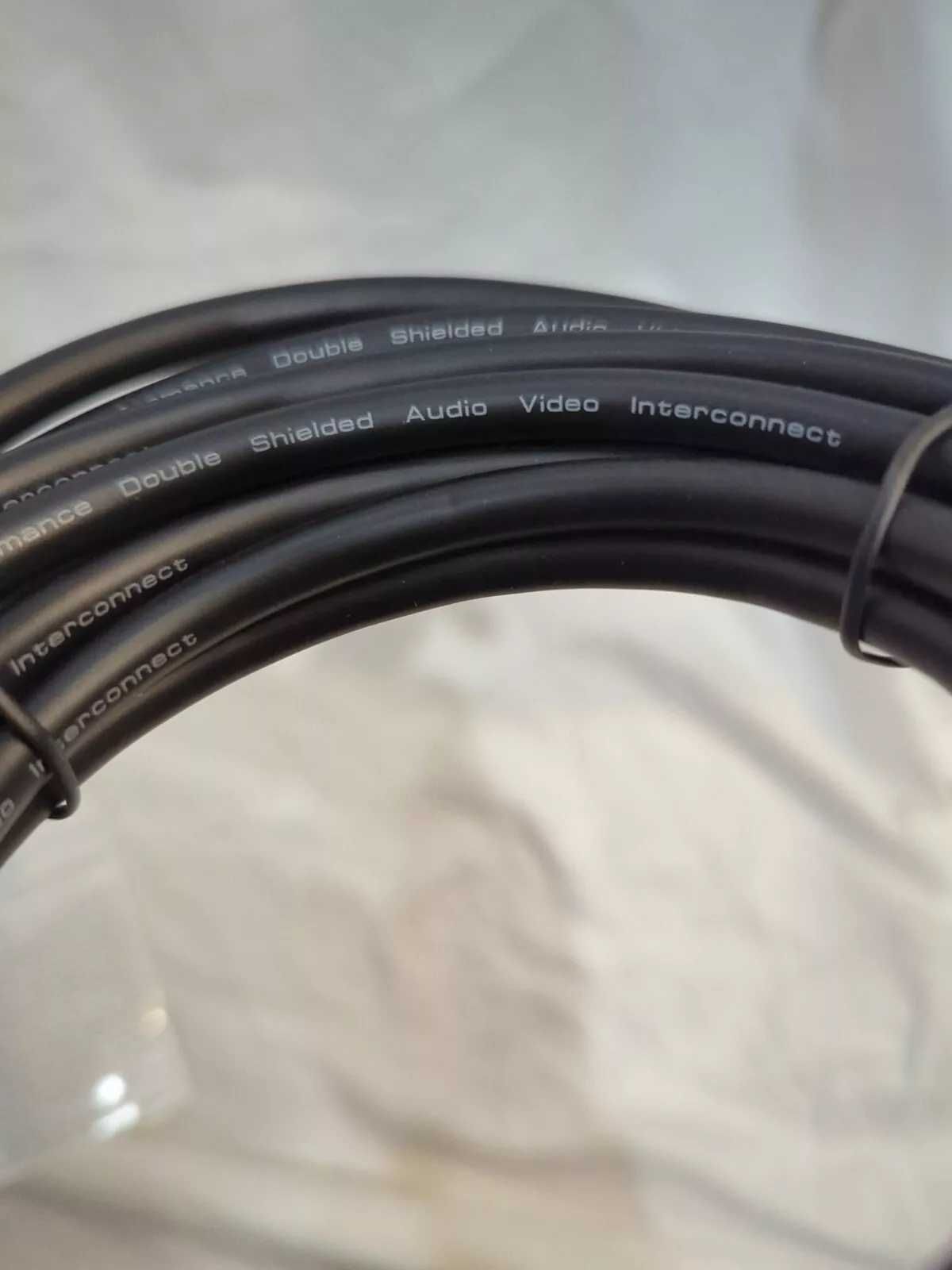 Cablu subwoofer BlueRigger 4.5 metri RCA interconnect de calitate
