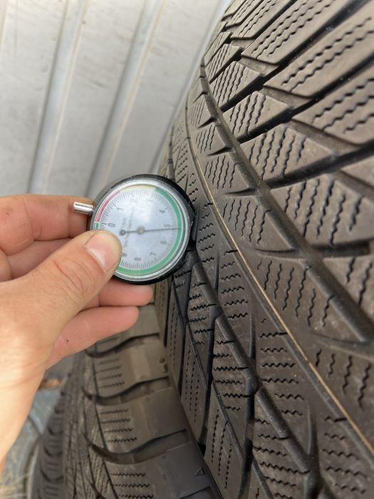 4 anvelope iarna 225/60 R18 Bridgestone, RunFlat, DOT 2019! 5mm profil