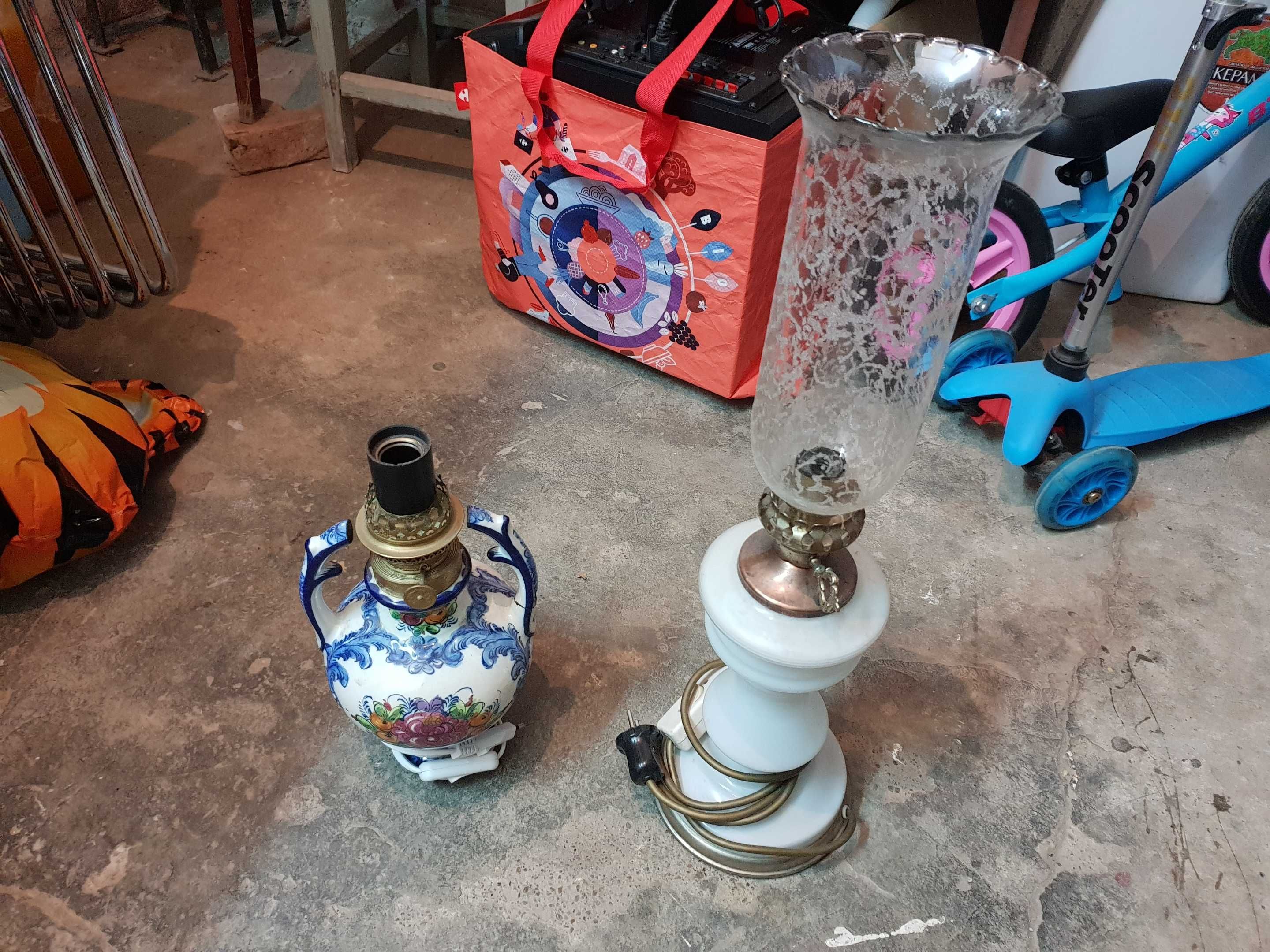 Veioza Lampa electrificata vintage